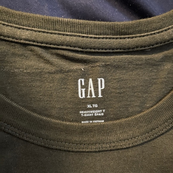 GAP Green Heavyweight Tee XL - Picture 2 of 2